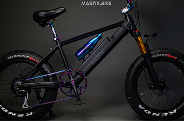 A e-bike Mastix é fabricada na Alemanha. BMX com cara de fat bike